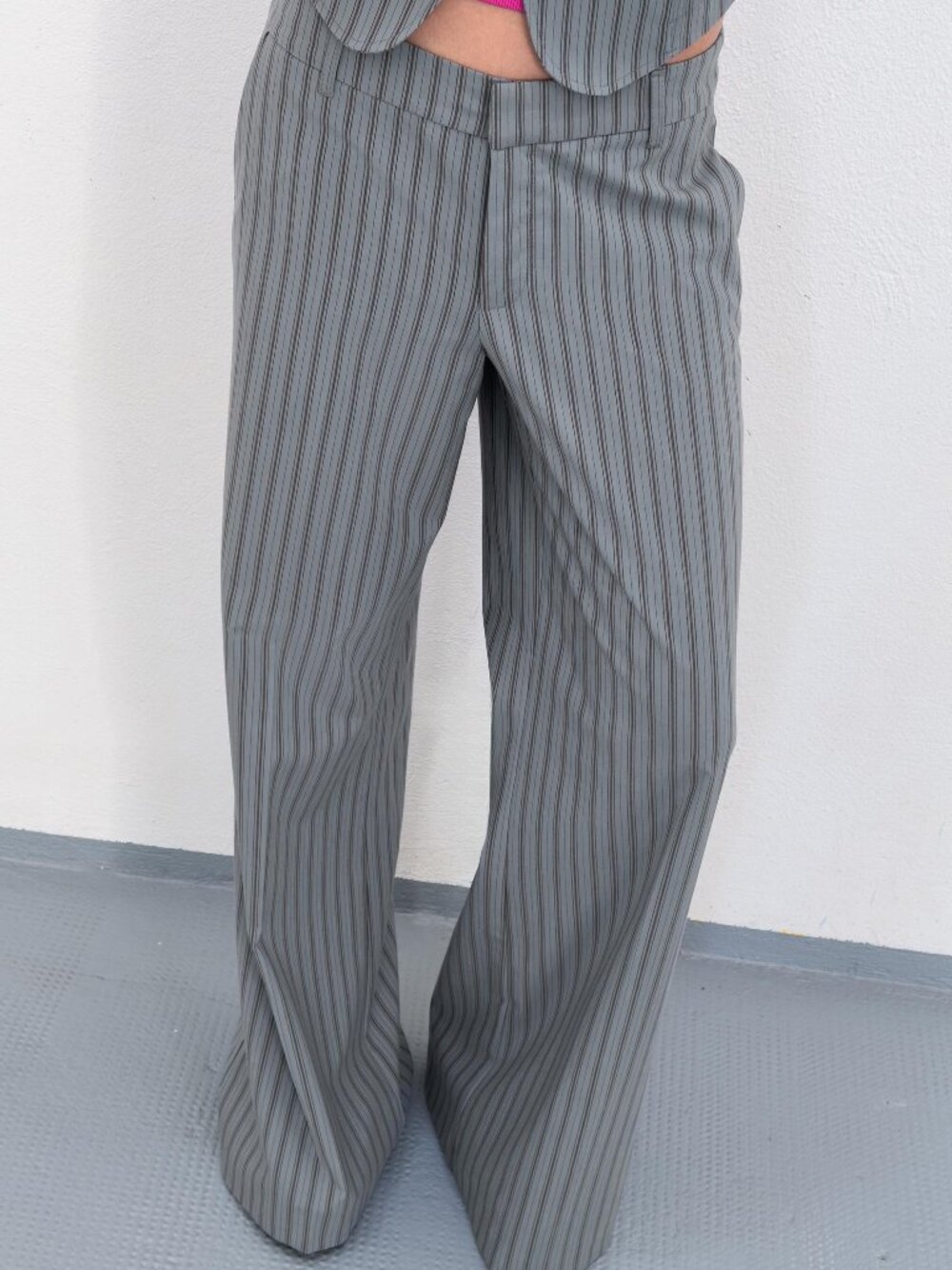 Pinstripe Flare Zara Pants